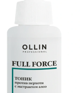 Ollin full force тоник против перхоти с экстрактом алоэ 80мл